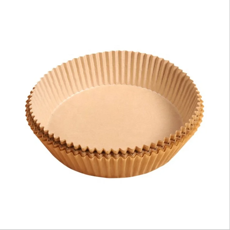 50pcs/100pcs per bag Non-stick Basket Mat Frying Pan Dutch Oven Greaseproof Disposable Paper Liner For Airfryler use