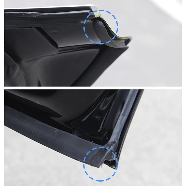 Car door and window rubber sealing strip glass soundproof sealing strip