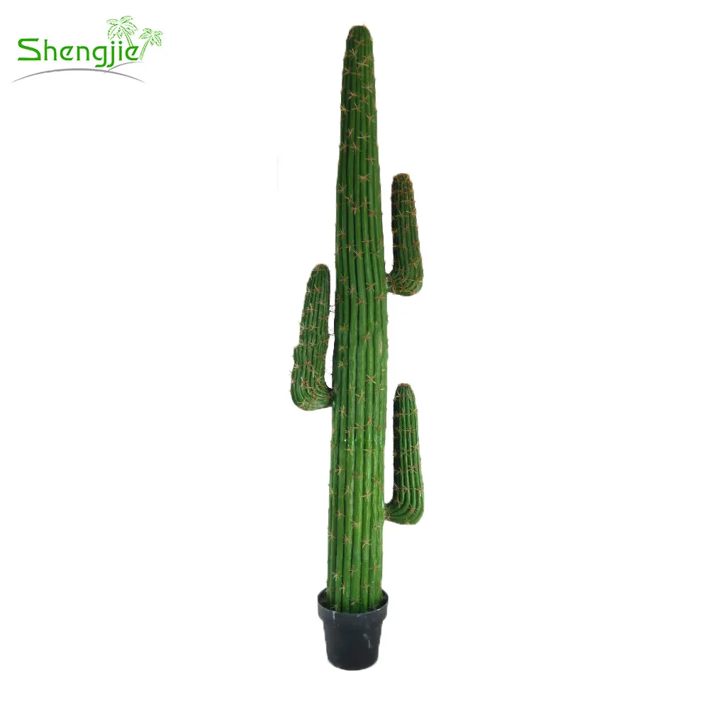 Wholesale Large Indoor Plastic Ornamental Decorative Artificial Cactus Plants
