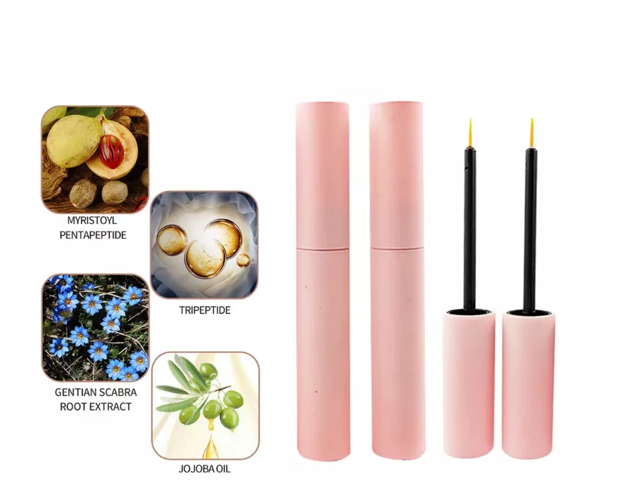 wholesale Custom Vegan eye lash growth serum enhancer oil free  Lash and brow Boost korean Serum for Lashes extension serum