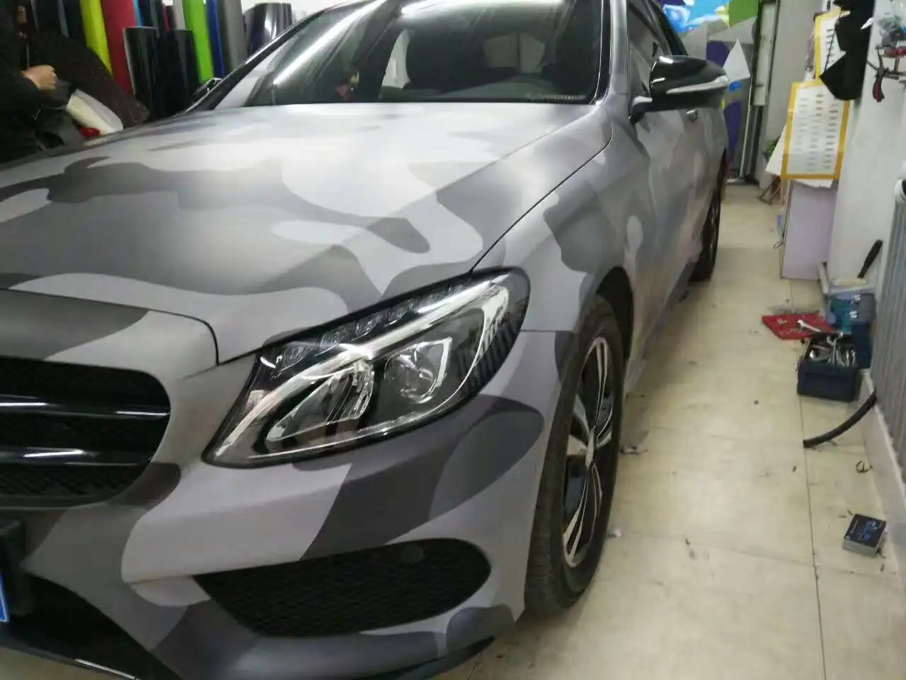 Камуфляжная пленка Jumbo Elite, черная камуфляжная виниловая пленка для обмотки автомобиля, без пузырьков, 1,52*20 м