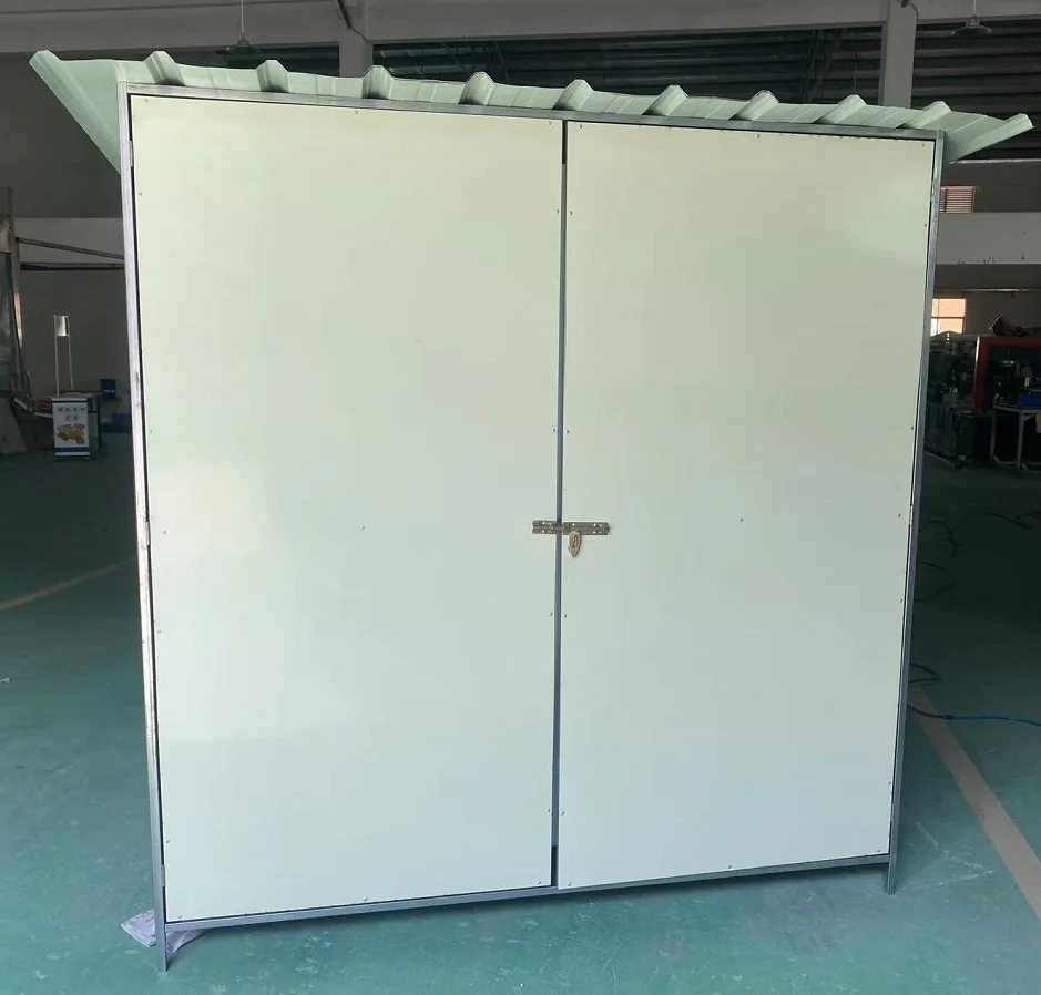 Outdoor durable cheap metal storage shed house for tools