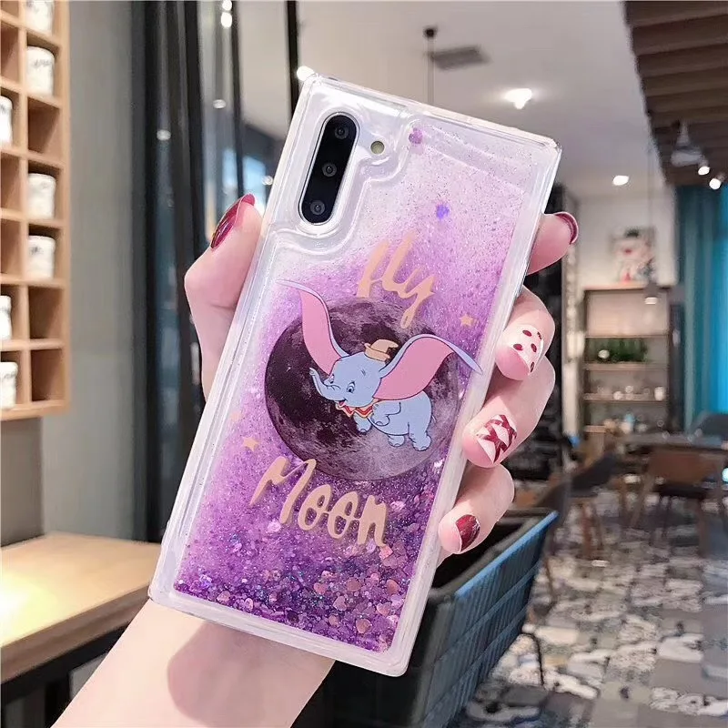Quicksand  Elephant Phone Case For Samsung Galaxy  S7 Edge S8 S9 S10 Plus A3 A5 A7 J5 J6 J7 J8 2017 A6 A8 A50  Note 8 9 10 Case