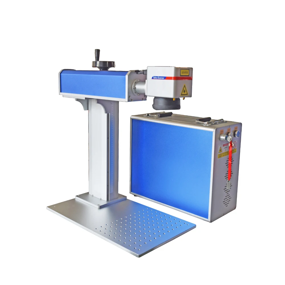 fiber laser marking machines for metal 30w /20w/50w laser engraving machine metal CO2 laser marking machine optional