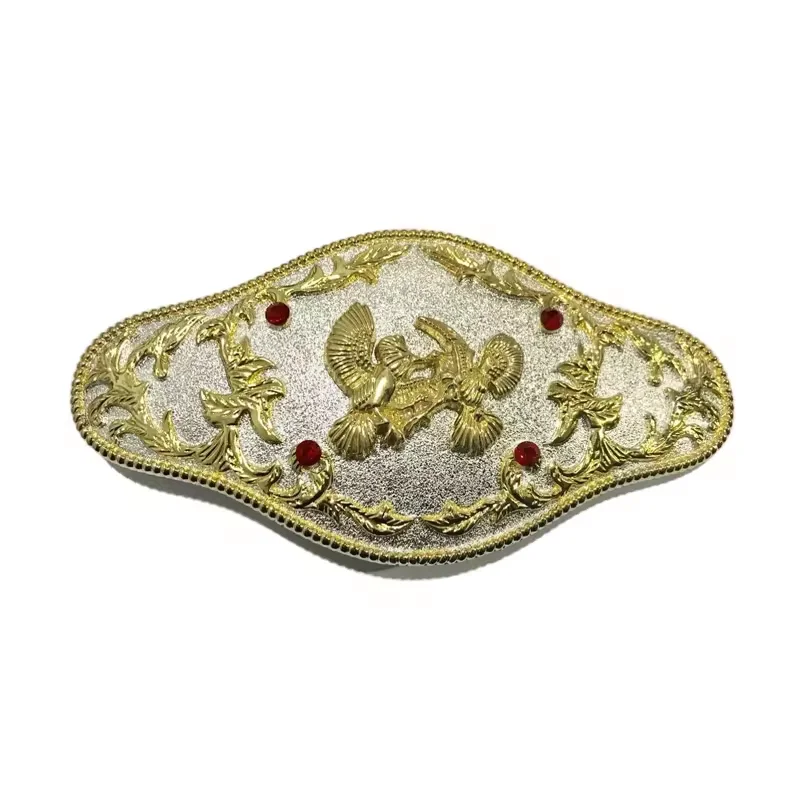 New Design Fashion High Quality Satr Shape Western Concho Belt Buckle