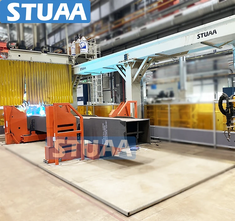 Turnkey Robotic Welding Integration for STRUCTURAL STEEL I BEAM