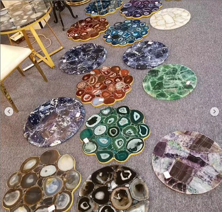 Красочный зеленый агатовый камень для украшения виллы оникс цена полудрагоценный