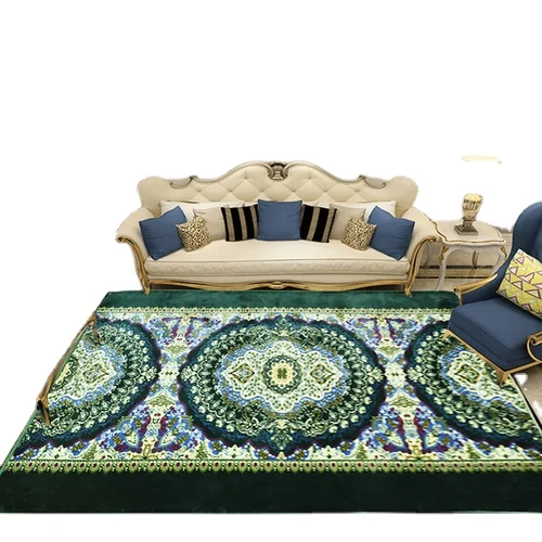 ALPHA TEXTILE area carpets & rugs modern living room large custom Dark green floor rugs shaggy rug