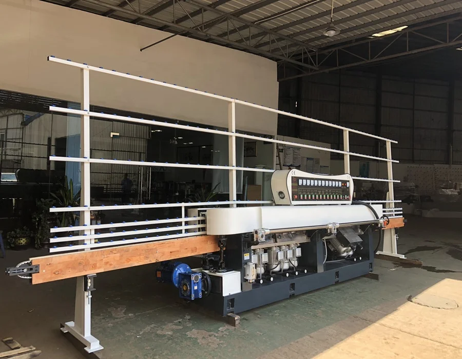 CE Vertical glass edging polishing machine for glass straight edge