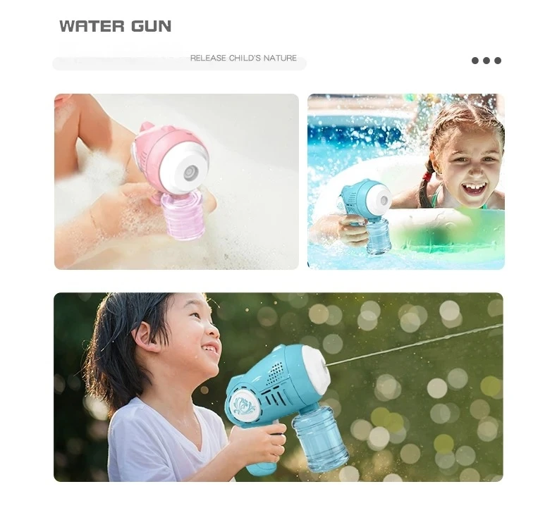 2024 New Arrivals 2 in 1 Electric Spray Gun Summer Outdoor Water Guns For Kids Pool Beach Toys