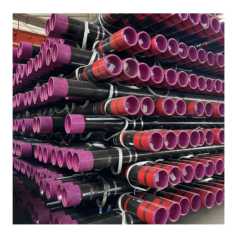 Oil and Gas Well Casing Tube API 5CT N80 K55 OCTG Casing Tubing and Drill Pipe