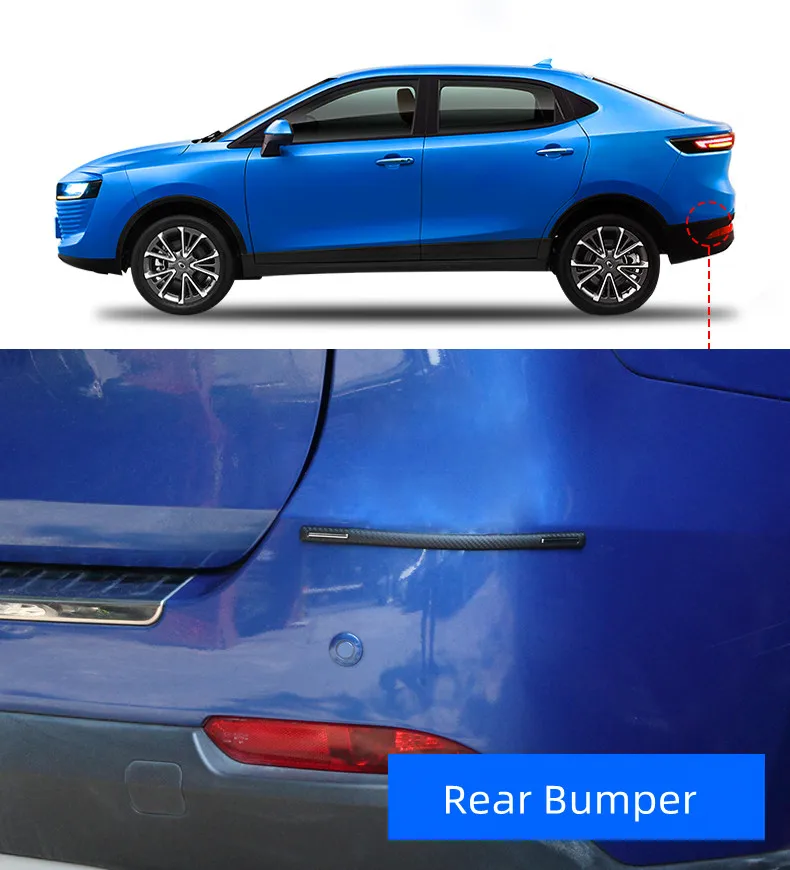 3R Bumper Corner Guard Cover Anti Scratch Car Protector Sticker Bumper Guard Strip