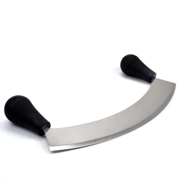 Pizza Cutter Stainless Steel Rocking Pizza Chopper High Quality Kitchen Knife Design Custom Cutter ToolUse For Waffle Cookies