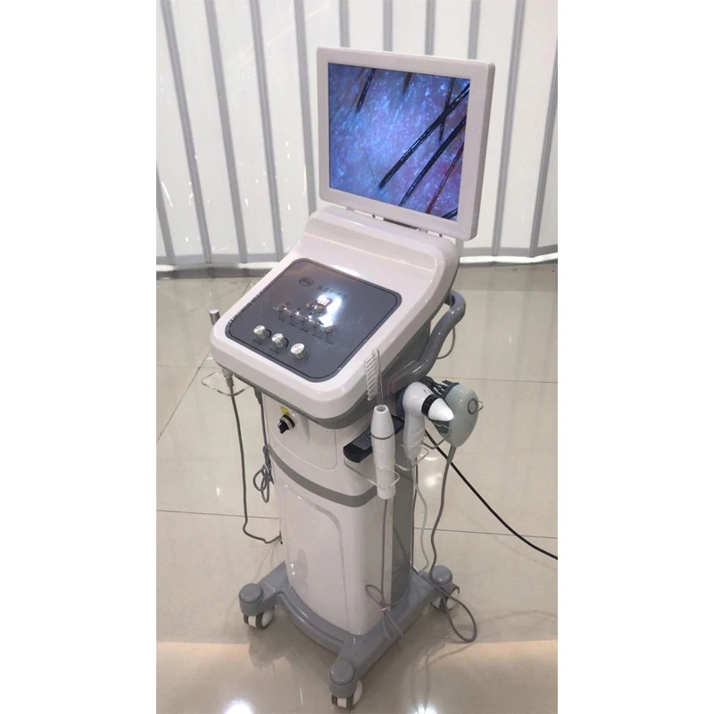 Профессиональный аппарат для ремонта поврежденных волос салона анализатор волосяного фолликула кожи