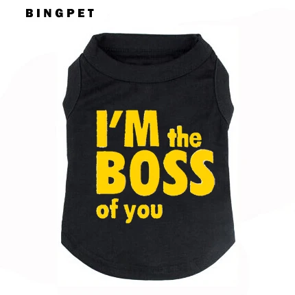 Оптовая продажа, летняя одежда для собак, модная футболка с принтом для собак, одежда для собак