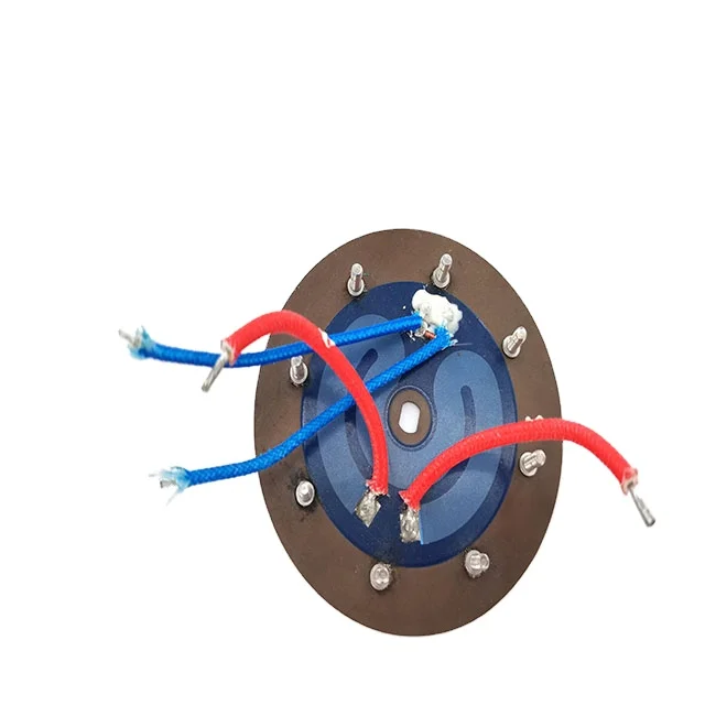 Fast thick film PTC heater circuit heating thermal resistors thick film heater