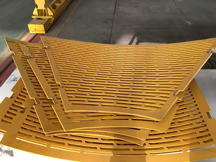 MONDE sand stone sieving bucket screening bucket for skid steer