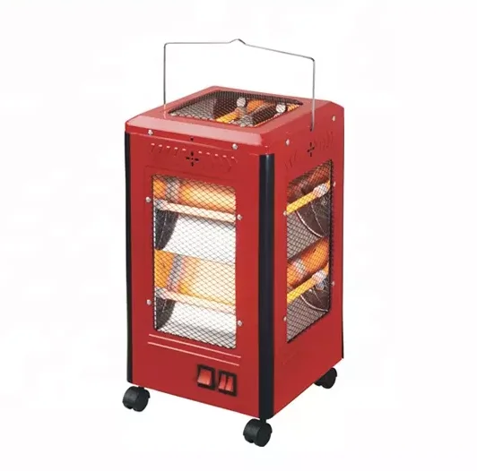 Low Noise Temperature Sense Anti-explosion 10BAR TUBES Portable Outdoor Quartz Heater  Electric Heater