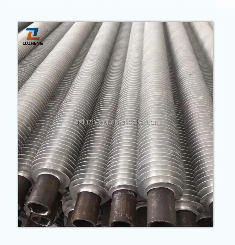 Double Metal Spiral Fin Tube, PED Certified Carbon Steel Fin Tube, Aluminum Heating Fin Tube for Plastic Production