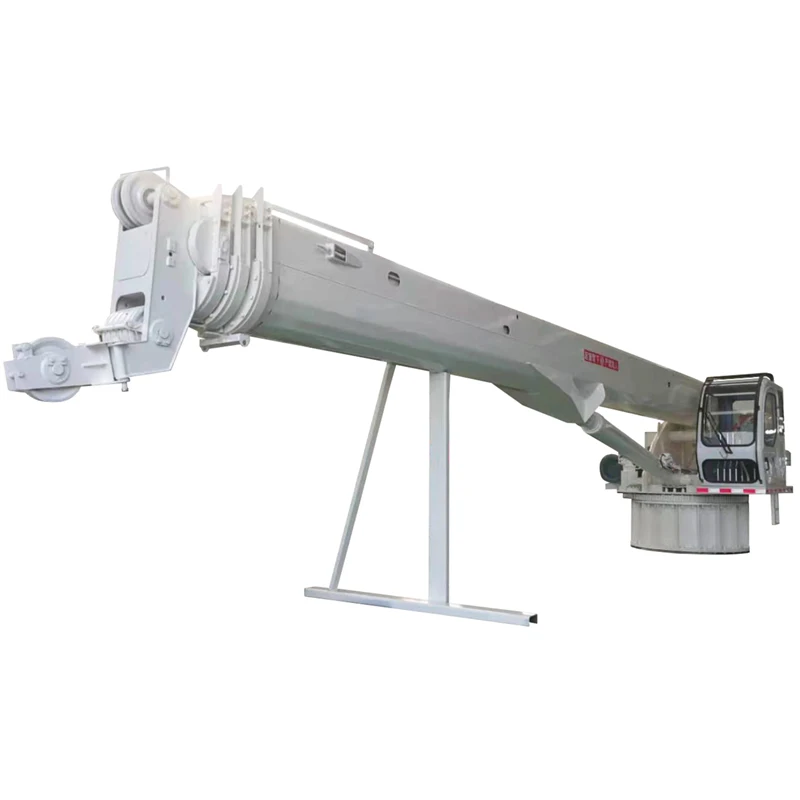 Fully hydraulic oil electric dual-purpose crane, ship specific crane