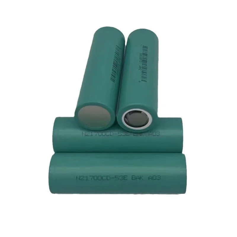 Best Original BAK N21700CD 5300mah 2C 3.7V LI Ion Rechargeable 21700 Battery Pack High Capacity Home Storage for Toys Power Tool