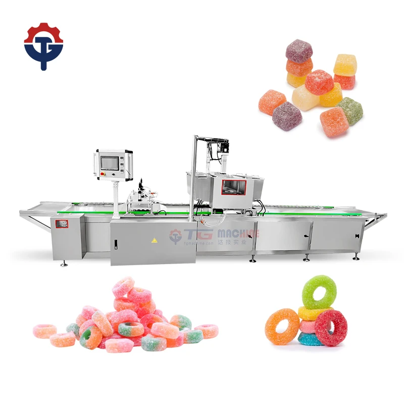TG 500kg/h Professional Gummy Candy Production Machine with Rigorous Quality Standards juice filled gummy machine