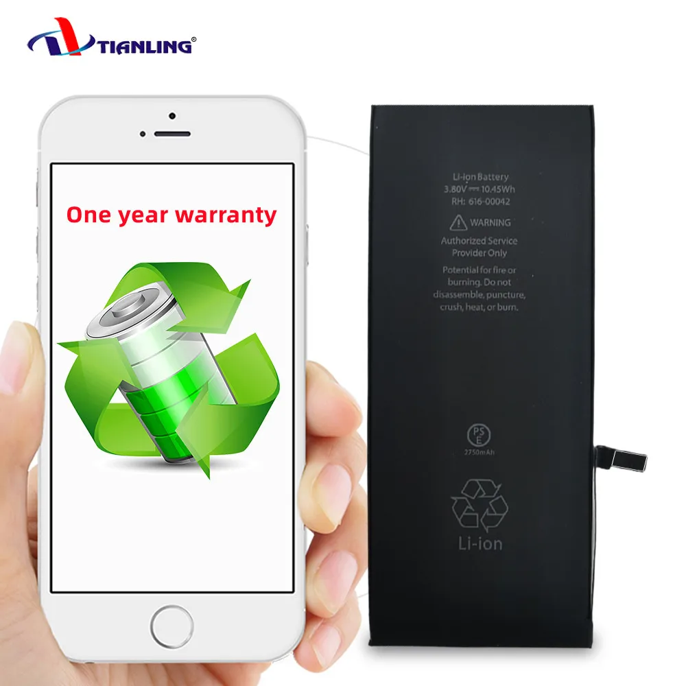 Original 100%  Battery For Phone 5S 6 6S 7 8 plus Se 2020 X Xr XS Max 11 12 pro Battery For Iphone Mobile Battery