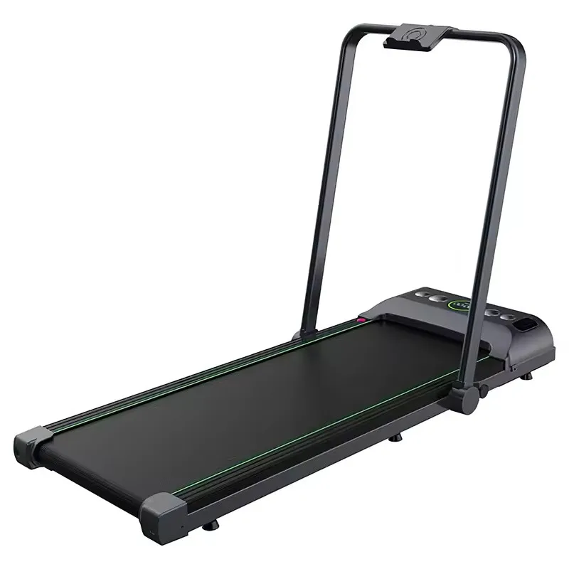 Indoor Home Custom Logo Exercise Fitness Equipment Electric Foldable Motorized Treadmill Home Use With Handle