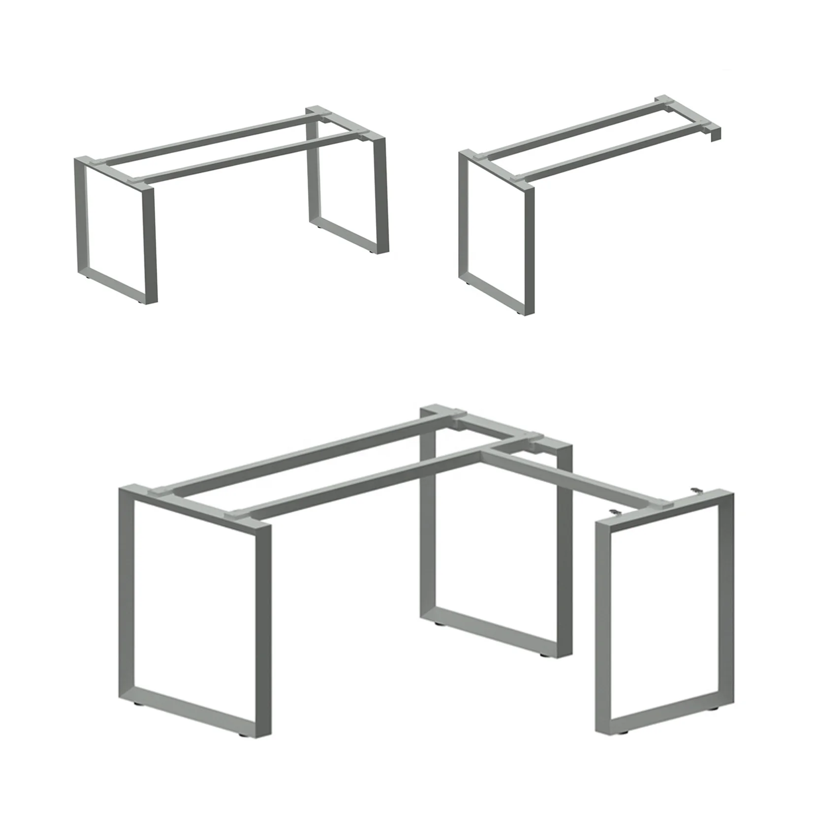 BERSON factory direct supply office desk computer reading tables cheap steel table legs manager desk frame