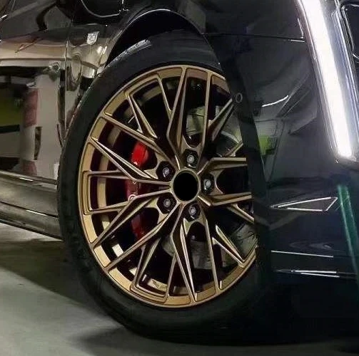 bronze and black car wheels forged alloy wheels rims 18 19 20  inch 5X120 5x112  Forged Aluminum for lexus LC IS LS ES LX GX RC