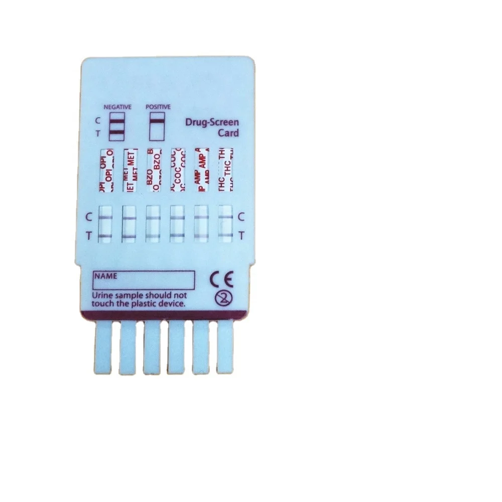drugs of abuse test multi 6 panel urine drug test
