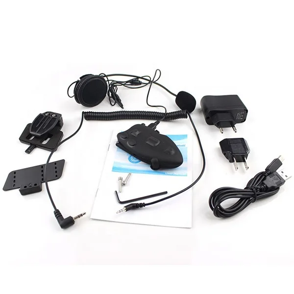 
New Arrival Interphone Blueooth Handsfree Motorcycle Headphones more than 500 meters intercom headset can connect with mobile 
