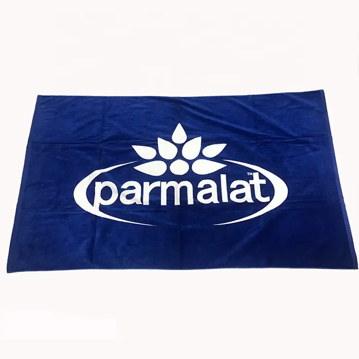 Custom Printing Logo Fitness Towel For Adult 100% Cotton  Printed Sport Gym Towel