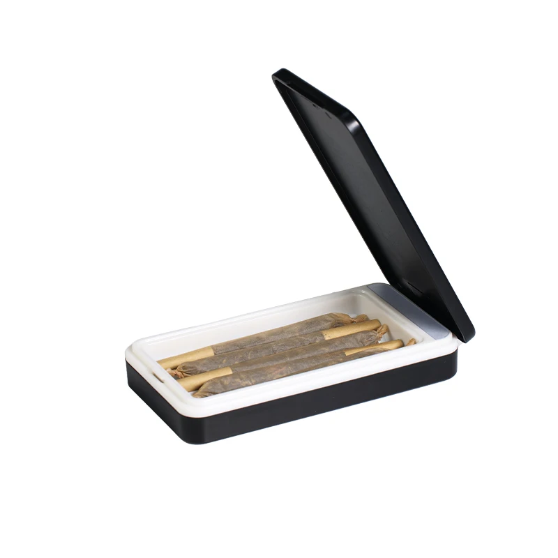 Новинка Креативный светодиодный флип-кейс для сигарет и курения usb Перезаряжаемый ящик хранения табака с индивидуальным
