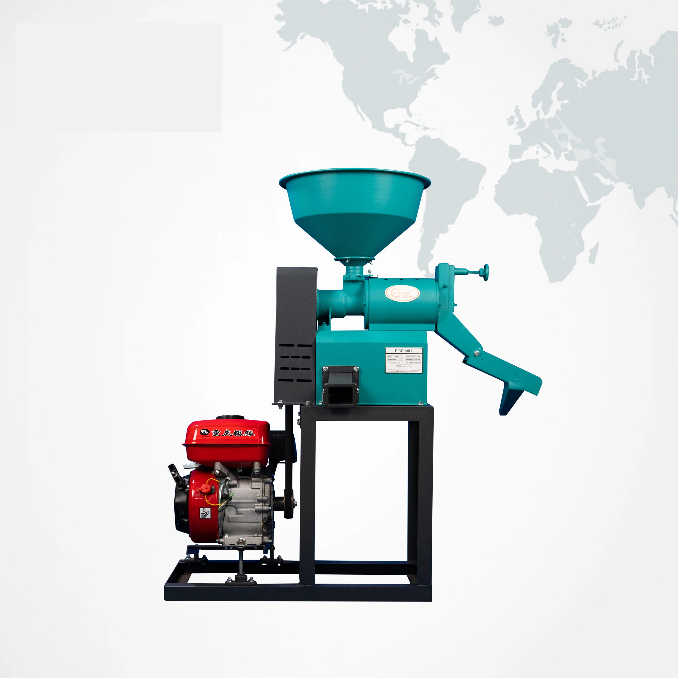 Классическая Лидер продаж, портативная небольшая Одиночная рисовая мельница с бензином на Филиппинах