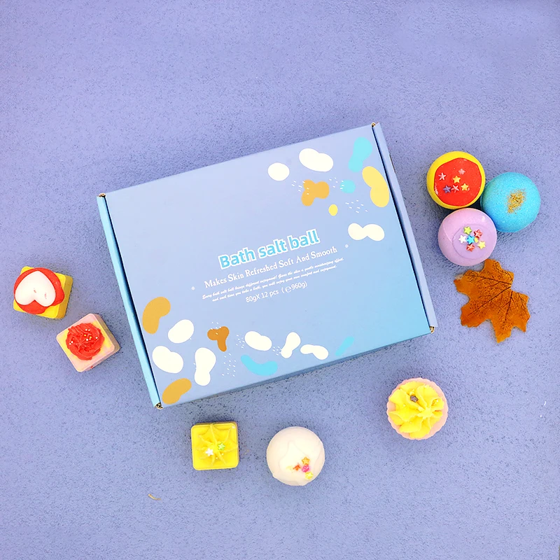 All Natural rich bubble bombs  Children Christmas Gift Bath Fizzies Cupcake Ice Cream Bath Bombs