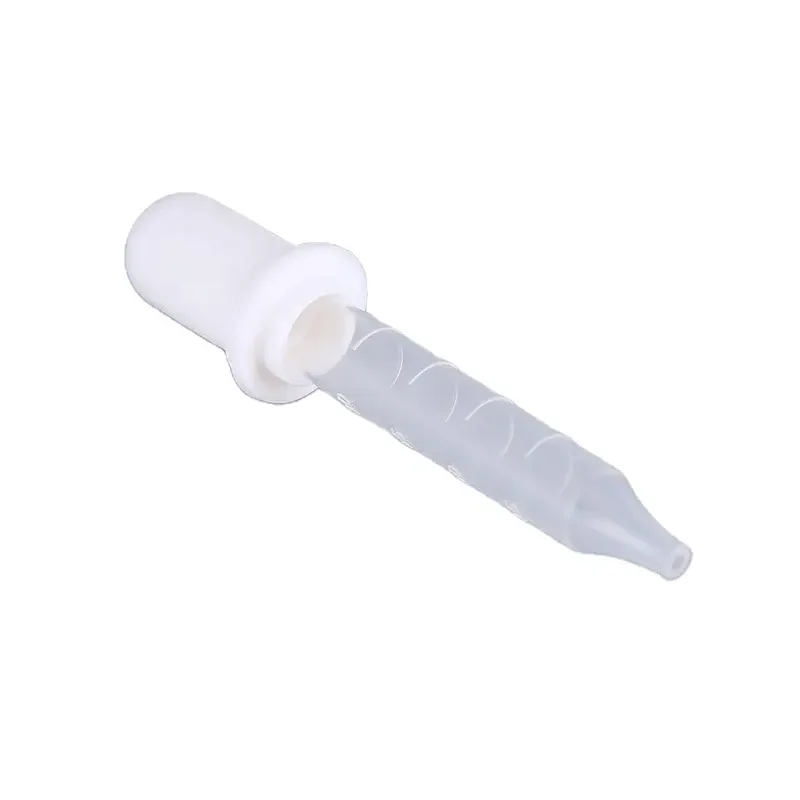 Silicone Liquid Clear Droppers Pipettes Smooth Sided Resistant Skin Care Essence Oil Liquid Dropper