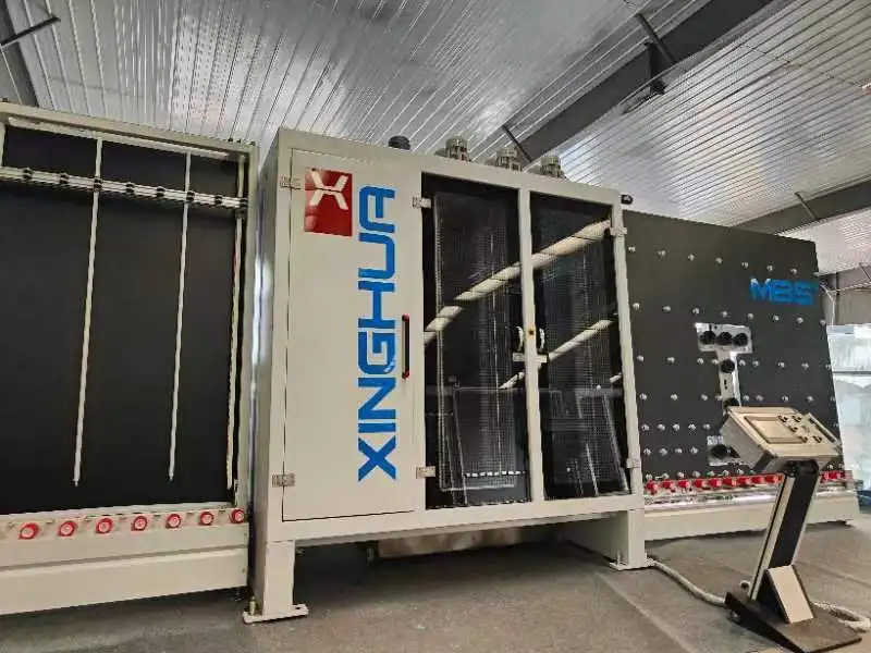 MBS high speed  vertical insulating glass production line for warm edge spacer application Hermetic Double glazing DVH