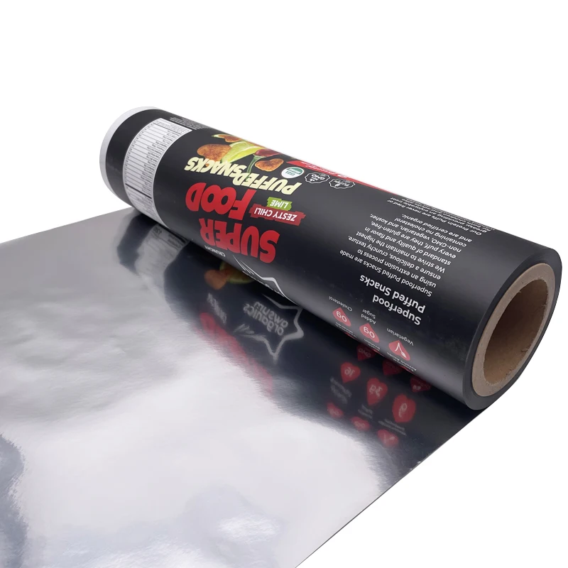 Customizable Printed Food Grade BOPP PE Film Aluminium Foil Laminated Roll for Snack Food Packing Potato Chips Bags Film Roll