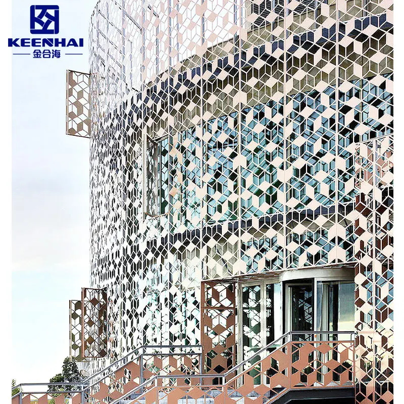 Keenhai Facade Cladding Panel Building Facade Panels For Buildings Exterior