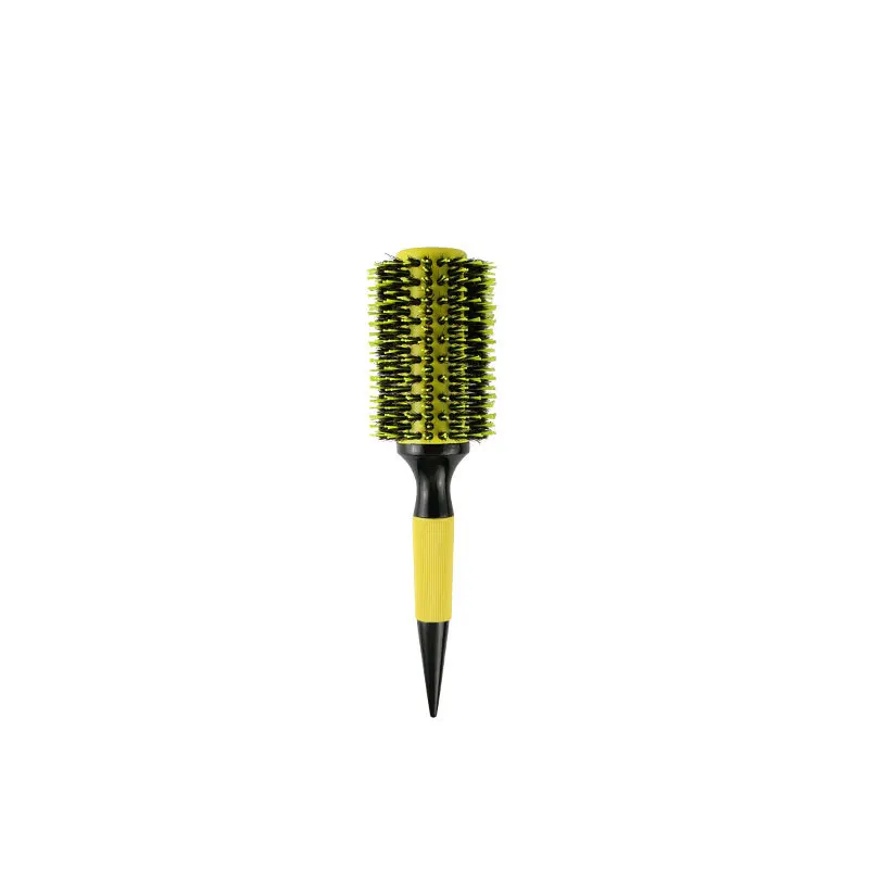 Hot Selling Bristle Hair Brush Boar Hair Brushes  Aluminum Tube Roller Comb Hot Air Rotating Hair Brush