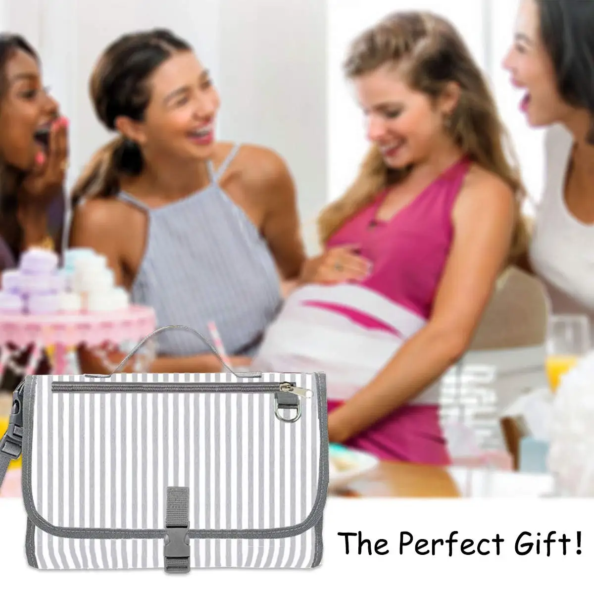 Ultimate Baby Change Station for Travel Portable Diaper Changing Mat Waterproof Portable Baby Diaper Changing Pad