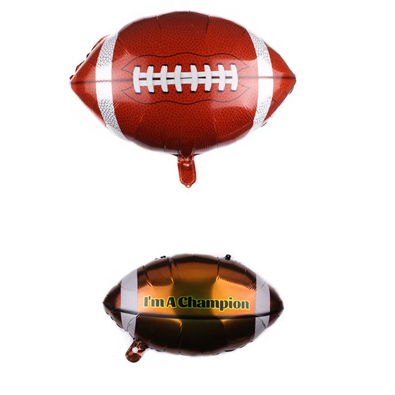 18 Inch inflatable Football Basketball Baseball Round Ball Shape For World Cup Party Decoration Bar Soccer Balloons Foil Globos