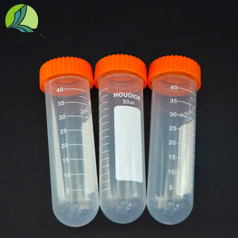 Высококачественный PRP 50 мл Коническое круглое дно Self StandingE.O. Стерилизационная закручивающаяся микролабораторная пластиковая Центробежная