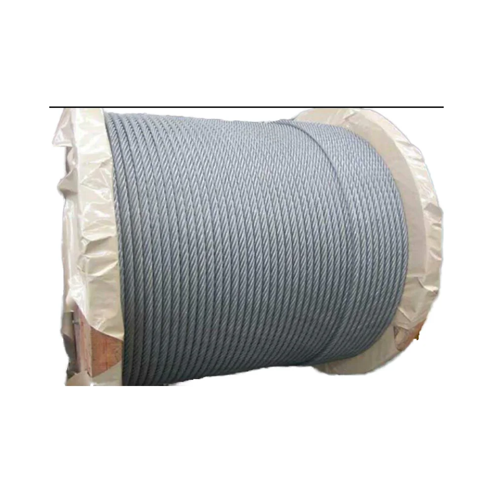 304 316 ss 7x19 6mm Stainless Steel Wire Rope galvanized steel wire rope