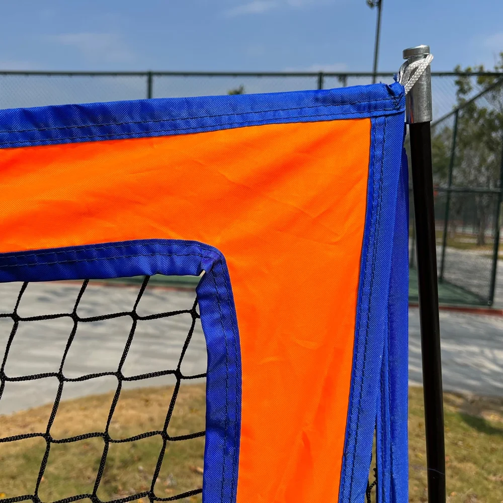 5X5 Heavy Duty Portable Softball Baseball Hitting and Throwing Practice Net with 9 Targets