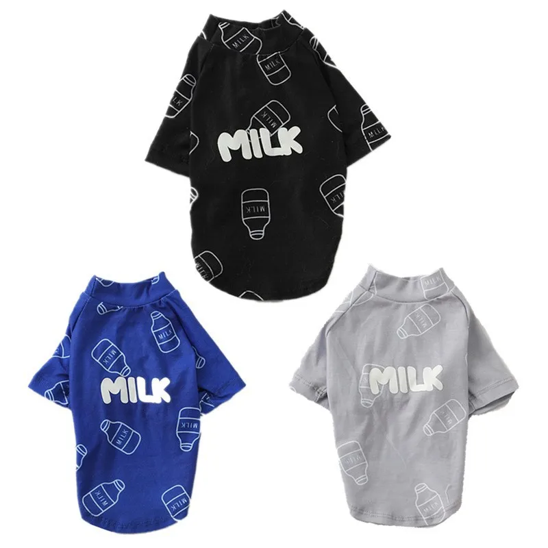 Summer Breathable Teddy Bears Pomeranian Dog Clothes European American Cartoon Cotton Pet Vest Wholesale Toy Animals Product