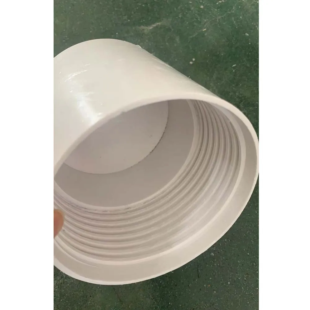 High Quality Factory Made Plumbing Pipe Fitting Plastic Nylon End Cap for Casing Pipe