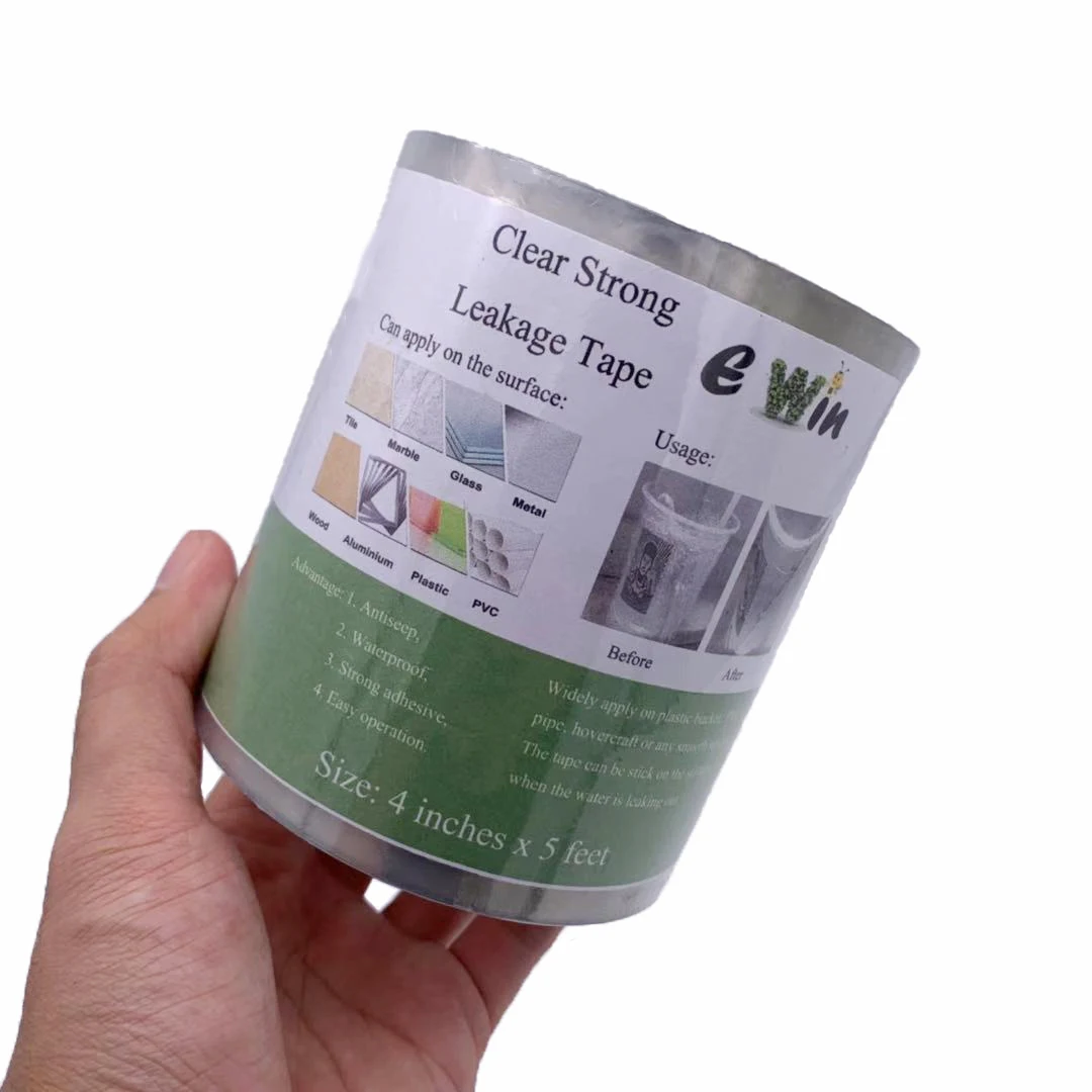 Multifunctional Transparent Strong Self-Adhesive Pipe Wrapping Awning Leakage Waterproof Sealing Roof Leak Repair Tape