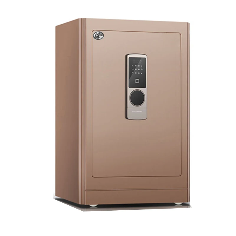 Modern safes for home comercial luxury money safe fingerprint handgun safe with shelf